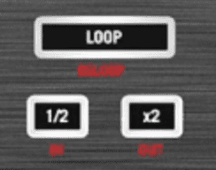 loop section on numark controller